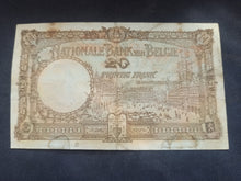 Charger l&#39;image dans la galerie, Belgique : 20 Francs 1929 P 98b (Ref 3160)
