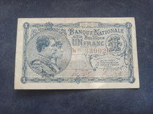 Charger l&#39;image dans la galerie, Belgique : Un Franc 1920 (Ref 3158)
