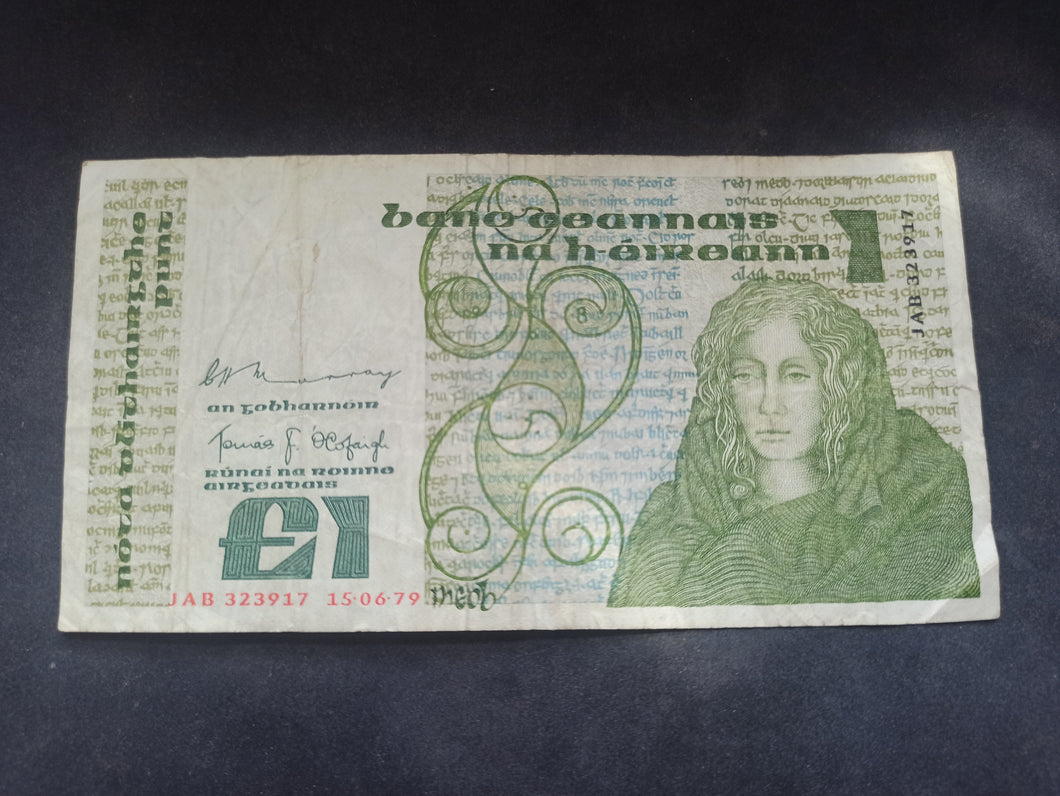 Irlande : One Pound 1979 (Ref 3162)