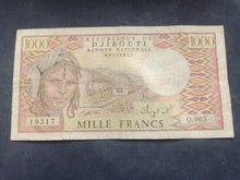 Charger l&#39;image dans la galerie, Colonies Françaises : Djibouti : 1000 Francs 1979 / 88 (Ref 3174)
