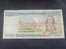 Charger l&#39;image dans la galerie, Colonies Françaises : Djibouti : 2000 Francs 1997 (Ref 3172)
