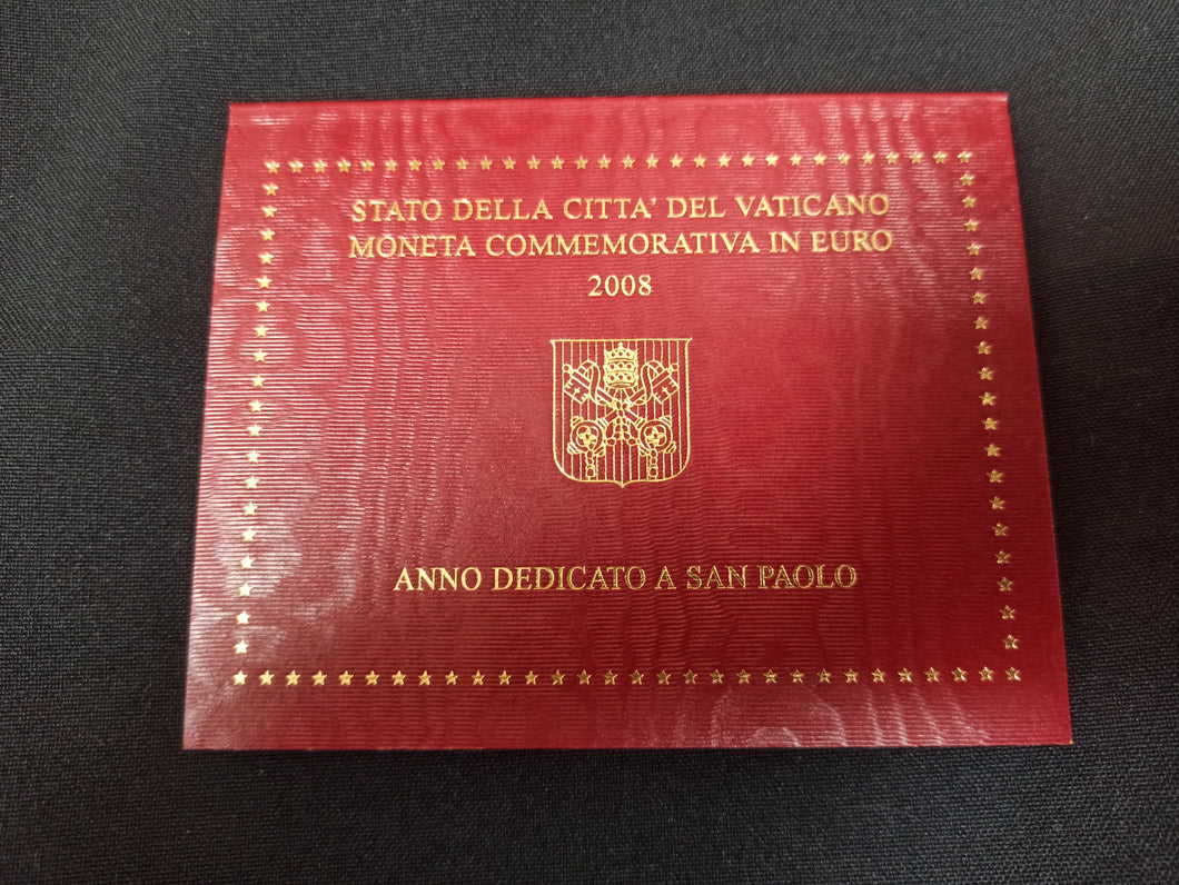 2 Euro Commémorative Vatican 2008 : Année St Paul