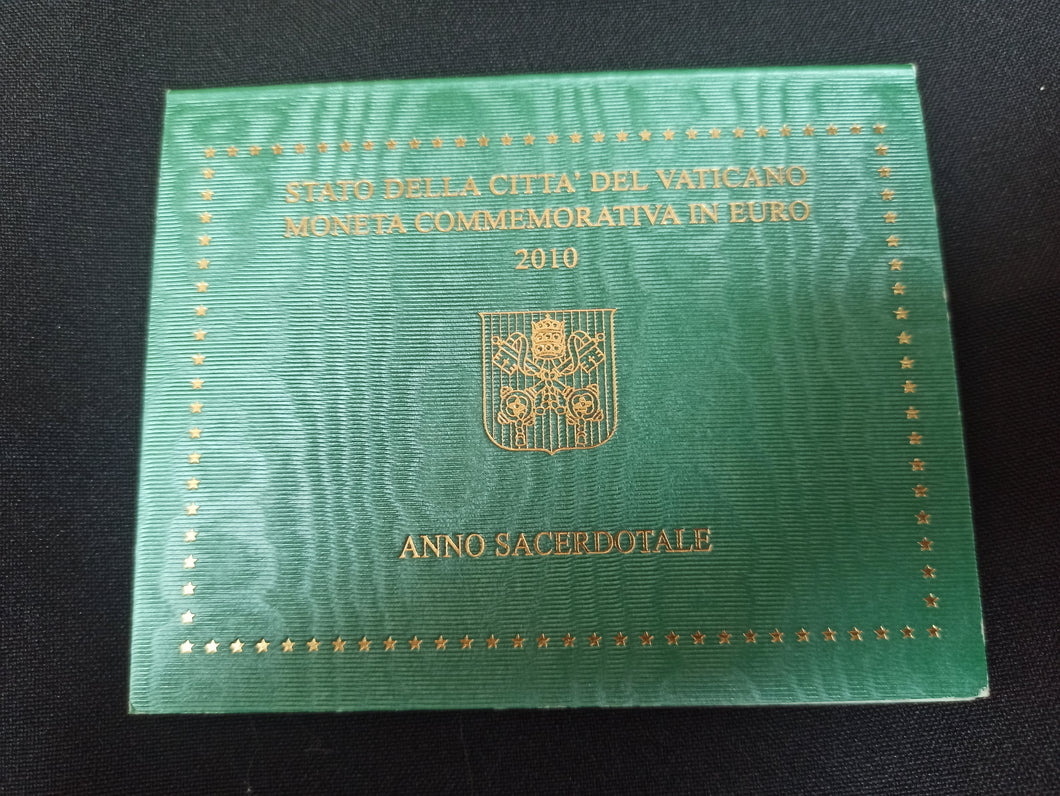 2 Euro Commémorative Vatican 2010 : Année Sacerdotale