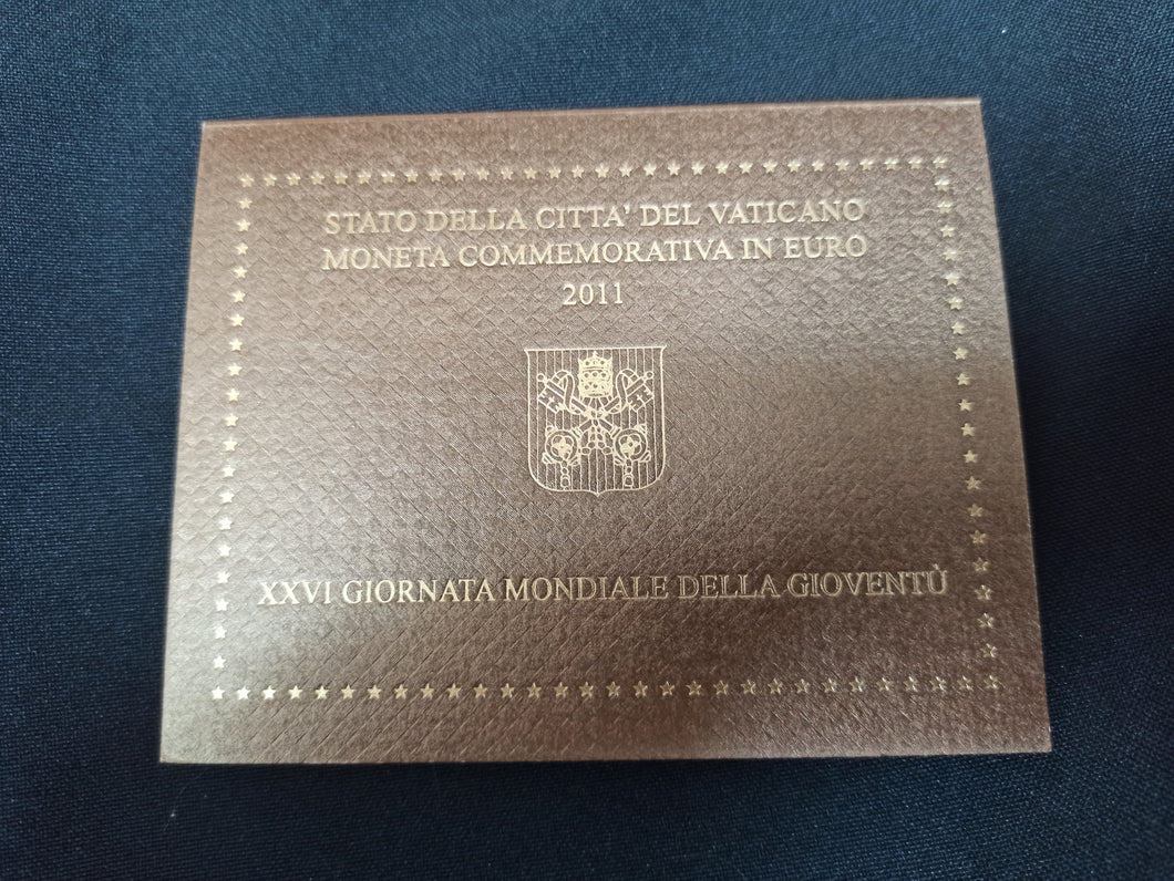 2 Euro Commémorative Vatican 2011 : 26 éme Journée de la Jeunesse