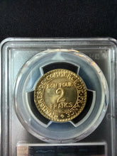 Charger l&#39;image dans la galerie, 2 Francs Commerce 1922 ; PCGS : MS 65
