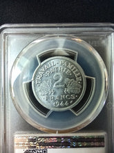 Charger l&#39;image dans la galerie, 2 Francs Bazor Alu 1944 B ; PCGS : MS 64
