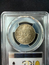 Charger l&#39;image dans la galerie, France : 2 Francs Semeuse 1918 ; PCGS : MS 63
