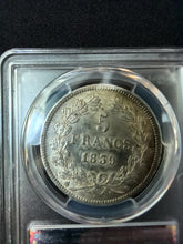 Charger l&#39;image dans la galerie, 5 Francs Louis Philippe 1839 B ; PCGS : MS 58
