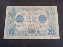 Charger l'image dans la galerie, 5 Francs Bleu 13 Mars 1913 (Ref 3202)
