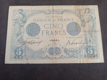 Charger l'image dans la galerie, 5 Francs Bleu 23 Sept 1916 (Ref 3203)
