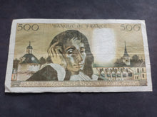 Charger l'image dans la galerie, 500 Francs Pascal (5-12-1968) (Ref 3216)
