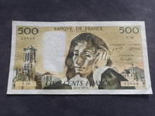 Charger l'image dans la galerie, 500 Francs Pascal (2-12-1971) (Ref 3219)
