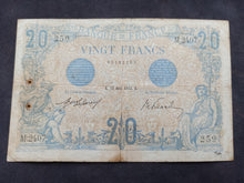 Charger l'image dans la galerie, 20 Francs Bleu (13 Aout 1912) (Ref 3229)
