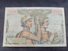 Charger l'image dans la galerie, 5000 Francs Terre &amp; Mer (2-1-1953) (Ref 3234)
