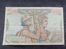 Charger l'image dans la galerie, 5000 Francs Terre &amp; Mer (7-2-1952) (Ref 3235)
