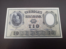 Charger l'image dans la galerie, Suède : 10 Kronor 1958 ; Comme NEUF
