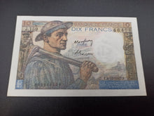 Charger l'image dans la galerie, 10 Francs Mineur (4-12-1947) Qualité SPL ; Alp J.159
