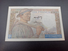 Charger l'image dans la galerie, 10 Francs Mineur (10-3-1949) Qualité SUP ; Alp S.182
