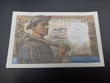 Charger l'image dans la galerie, 10 Francs Mineur (30-10-1947) Qualité SPL ; Alp W.140

