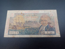 Charger l'image dans la galerie, Martinique : 5 Francs 1947 Bougainville (Ref 3244)
