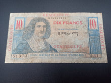 Charger l'image dans la galerie, Guadeloupe : 10 Francs 1947 Colbert (Ref 3248)
