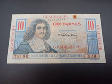 Charger l'image dans la galerie, Guadeloupe : 10 Francs 1947 Colbert (Ref 3250)
