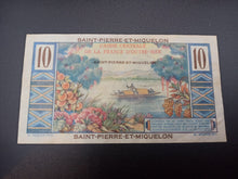 Charger l'image dans la galerie, St Pierre &amp; Miquelon : 10 Francs 1947 Colbert (Ref 3255)
