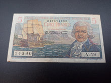 Charger l'image dans la galerie, Outre Mer : 5 Francs 1947 Bougainville (Ref 3263)
