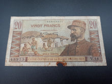 Charger l'image dans la galerie, Outre Mer : 20 Francs 1947 Emile Gentil (Ref 3266)
