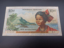 Charger l'image dans la galerie, Antilles : 10 Nouveaux Francs 1964 (Ref 3273)
