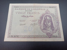 Charger l'image dans la galerie, Algérie : 20 Francs 1944 (Ref 3280)

