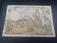 Charger l'image dans la galerie, Algérie : 1000 Francs 1946 (Ref 3290)
