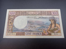 Charger l'image dans la galerie, Nouvelles Hebrides : 100 Francs 1972 P 18b (Ref 3293)
