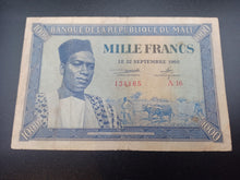 Charger l'image dans la galerie, Mali : 1000 Francs 1960 (Ref 3295)
