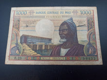 Charger l'image dans la galerie, Mali : 1000 Francs 1973 P 13c (Ref 3299)

