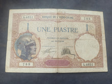 Charger l'image dans la galerie, Indochine : Une piastre 1927-31 Sign 7 (Ref 3322)
