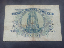 Charger l'image dans la galerie, Indochine / Nouméa : 5 Francs 1945 France Libre (Ref 3329)
