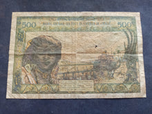 Charger l'image dans la galerie, Afrique de l'Ouest : 500 Francs 1959/64 Sign 8 Pick 102Ai (Ref 3348)
