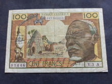 Charger l'image dans la galerie, Afrique Equatoriale : 100 Francs 1963 A (Ref 3354)

