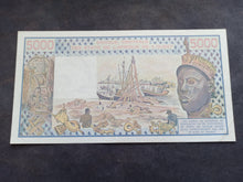 Charger l'image dans la galerie, Afrique de l'Ouest : 5000 Francs 1985 A (Ref 3358)
