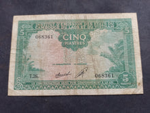 Charger l'image dans la galerie, Laos : 5 Piastres 1953 (Ref 3367)
