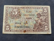 Charger l'image dans la galerie, Allemagne : 5 Mark 1948 (Ref 3392)

