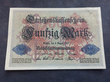 Charger l'image dans la galerie, Allemagne : 50 Mark 1914 SPL (Ref 3396)
