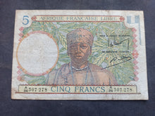 Charger l'image dans la galerie, Afrique Libre : 5 Francs 1944 (Ref 3397)
