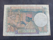 Charger l'image dans la galerie, Afrique Libre : 5 Francs 1944 (Ref 3398)
