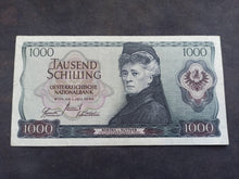 Charger l'image dans la galerie, Autriche : 1000 Shillings 1966 (Ref 3400)
