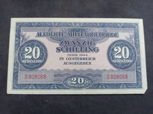 Charger l'image dans la galerie, Autriche : 20 Shilling 1944 (Ref 3406)
