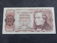 Charger l'image dans la galerie, Autriche : 500 Shilling 1965 (Ref 3412)
