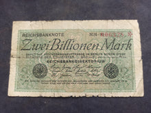 Charger l'image dans la galerie, Allemagne : 2 Billionen 1923 (Ref 3431)
