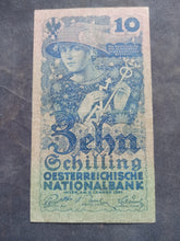 Charger l'image dans la galerie, Autriche : 10 Shilling 1927 (Ref 3423)
